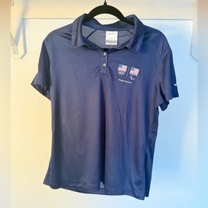 Nike Golf Dri-FIT U.S. Olympic Paralympic Polo | Women’s XL | Toyota Sponsor
